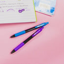 5-Color Retractable Gel Ink Pen Set