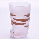 Frosted Glass Cat Paw Mug