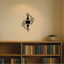 Geometric Metal Wall Art Circle And Square
