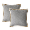Linen Throw Pillow Covers 20x20 Set Of 2