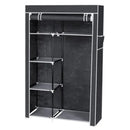 64-Inch Portable Closet Wardrobe With Shelves