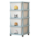 4-Drawer Rolling Storage Tower