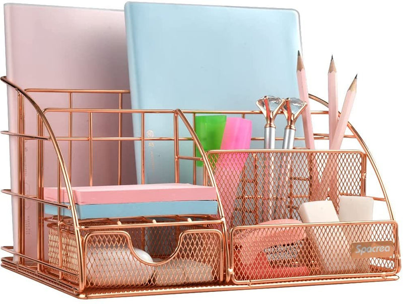 8-Compartment All-in-One Desk Organizer