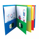 8-Pocket Portfolio Folder With View Cover