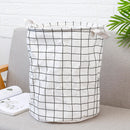 Cotton Linen Laundry Hamper
