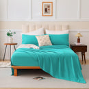 4-Piece Soft Cotton Blend Bedding Set Queen