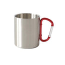 10oz Stainless Steel Carabiner Camp Mug