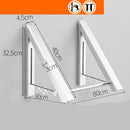 Folding Wall Mounted Clothes Hanger Rack