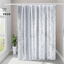 3D Pebble PEVA Shower Curtain Liner With Magnets
