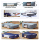 Large Under-Bed Storage Bags With Window 2-Pack