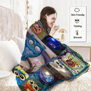 Cozy Flannel Fleece Throw Blanket 30x40