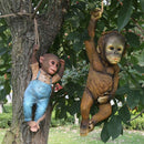 Hanging Monkey Garden Ornament