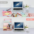 8-Compartment All-in-One Desk Organizer
