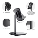 Adjustable Aluminum Tablet Stand With Clamp