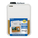 Dry Erase and Cork Combo Board With Marker