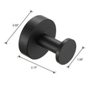 Matte Black Wall Mounted Towel Hook