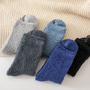Men's Thick Coral Fleece Lounge Socks