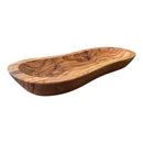 Olive Wood Wavy Decorative Bowl