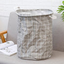 Cotton Linen Laundry Hamper