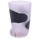 Frosted Glass Cat Paw Mug