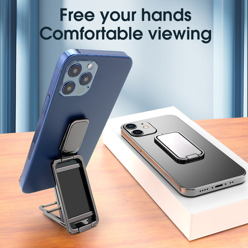 Folding Ring Phone Holder and Desk Stand