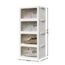 Collapsible Stackable Storage Bins With Wheels