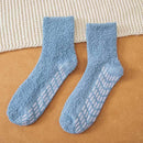 Non-Slip Fleece Grip Socks for Women