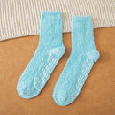Non-Slip Fleece Grip Socks for Women