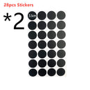 Erasable Round Chalkboard Labels