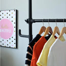 2-Tier Heavy Duty Adjustable Garment Rack