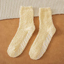 Non-Slip Fleece Grip Socks for Women