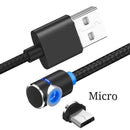 Magnetic LED Charging Cable