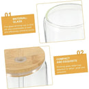 Glass Tumbler With Lid And Straw 17oz