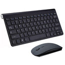 Wireless Mini Keyboard and Mouse Set