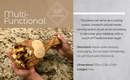 Olive Wood Cutting Board With Handle
