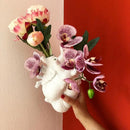 Nordic Resin Sculpture Bud Vase