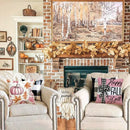 Fall Pumpkin Throw Pillow Covers Set Of 4