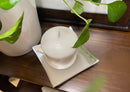 Wavy Square Aluminum Candle Holder Dish