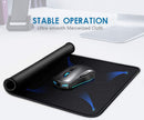 Stitched-Edge Mouse Pad, 12 x 9 Inch