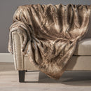 Faux Fur Throw Blanket 50x60