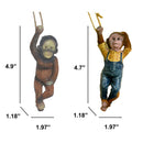 Hanging Monkey Garden Ornament