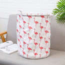 Cotton Linen Laundry Hamper