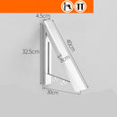Folding Wall Mounted Clothes Hanger Rack