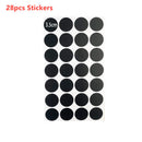 Erasable Round Chalkboard Labels