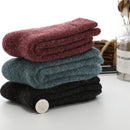 Plush Knit Crew Socks