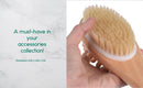 Wooden Long Handle Bath And Body Brush