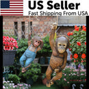Hanging Monkey Garden Ornament