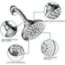 6-Setting Rain Shower Head