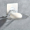Stainless Steel Adhesive Wall Soap Dish