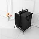 2-Tier Laundry Sorter Basket With Lid